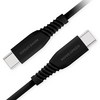 무브스피드 60W USB-C타입-C타입 충전 케이블 T04, 블랙, 1개, 120cm