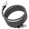 무브스피드 USB C타입-C타입 마그네틱 충전 케이블 240W MSC03, 블랙, 1개, 120cm