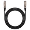 로이체 프리미엄 캐논 암수 XLR 마이크 연장 케이블, RCM-XLR2, 블랙, 1개