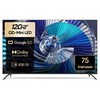 더함 4K UHD QLED 스마트 MiniLED TV, 191cm(75인치), UA751MINILED Google5.0 N9GP 120Hz, 벽걸이형, 방문설치
