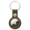 Apple 정품 에어태그 파인우븐 키링, 다크 올리브, 1개
