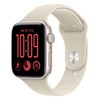 Apple 2026 애플워치 SE3 알루미늄 케이스, 스타라이트, 44mm, GPS, 샌드, M/L