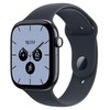 Apple 2026 애플워치 시리즈 12, 나이트 블루, 46mm, GPS+Cellular, 세라믹, 네이비 블루 스포츠 밴드, S/M