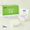 생명물두부 하루한끼 미니두부, 120g, 24개