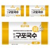 몽고식품 구포국수 소면, 1.4kg, 3개