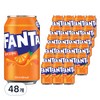 환타 오렌지 탄산음료, 350ml, 48개