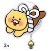 카카오프렌즈 액막이 아크릴 맥세이프 스마트톡 럭키벨, 혼합색상, 2개
