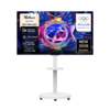 TCL 아이팔콘 4K QD Mini LED TV + 대형 무빙 스탠드 매트 화이트 세트, 65U95A(TV), MSD58W(스탠드), 방문설치, 이동형 스탠드, 164cm(65인치)