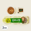 풀무원 살아있는 실의힘 꼬마나또 김조림 간장소스, 29.9g, 3개입, 2개