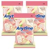 롯데웰푸드 애니타임 캔디 복숭아맛, 3개, 40g