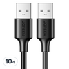 유그린 USB 2.0 AM to AM 케이블, 1.5m, 혼합색상, 10개