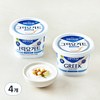매일바이오 그릭요거트 무가당 플레인, 400g, 4개