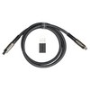 키크론 더블슬리브 Geek 8K Cable 블랙, 1개, 1000mm