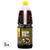 몽고 장아찌 간장소스, 5개, 1.8L