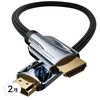 벤션 울트라 8K 48기가비트 프리미엄 HDMI V2.1 모니터케이블, 2개, 1m