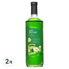 네이쳐티 그린애플시럽, 1L, 2개