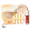 에스쁘아 비글로우 볼륨 쿠션 파운데이션 13g SPF42 PA+++ + 퍼프 2p + 립틴트 2g 글리밍 캘리 에디션 세트, 20호 바닐라, 5개