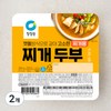 대상 청정원 찌개두부, 300g, 2개