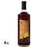 네이쳐티 위스키향 시럽, 4개, 1L