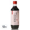 신앙촌 양조 1급 진간장, 12개, 860ml