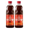 샘표 진간장 금S, 860ml, 2개