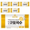 몽고식품 구포국수 소면, 1.4kg, 6개