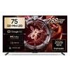 더함 4K UHD QD MINILED 288Hz 로컬디밍 돌비 AI 구글 5.0 스마트TV, 191cm(75인치), UA751MINILED N10S Google5.0 288Hz, 스탠드형, 방문설치