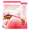 푸드올로지 초모 애사비 크리스피 복숭아맛, 20회분, 5개