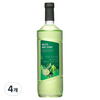 네이쳐티 모히또민트시럽, 4개, 1L