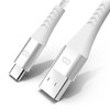 오아 몬스터L C타입-USB A타입 멀티 고속 충전 케이블, 1개, 3m, 화이트