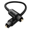 벤션 SPDIF Toslink 각대각 오디오 광케이블, 1개, 1.5m, 블랙