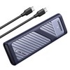 UGREEN 유그린 20Gbps 히트 싱크 M.2 NVMe SATA SSD 외장하드 케이스 USB 3.2 Gen2x2 인클로저|알루미늄 방열 |8TB 지원|C타입 케이블 동봉, 1개, CM559
