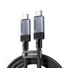 UGREEN 유그린 C타입 PD3.1 GEN3 240W 40Gbps USB4.0 고속충전 데이터 케이블 썬더볼트4 호환 8K60Hz 지원, 1개, 스페이스 그레이, 1m