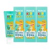 페리오 키즈 엄마 치약이 투명해요 1450 치약, 80g, 3개