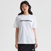 뉴발란스 여성용 W 에센셜 레터로고 STANDARD FIT 반팔티 NBNEFB0012