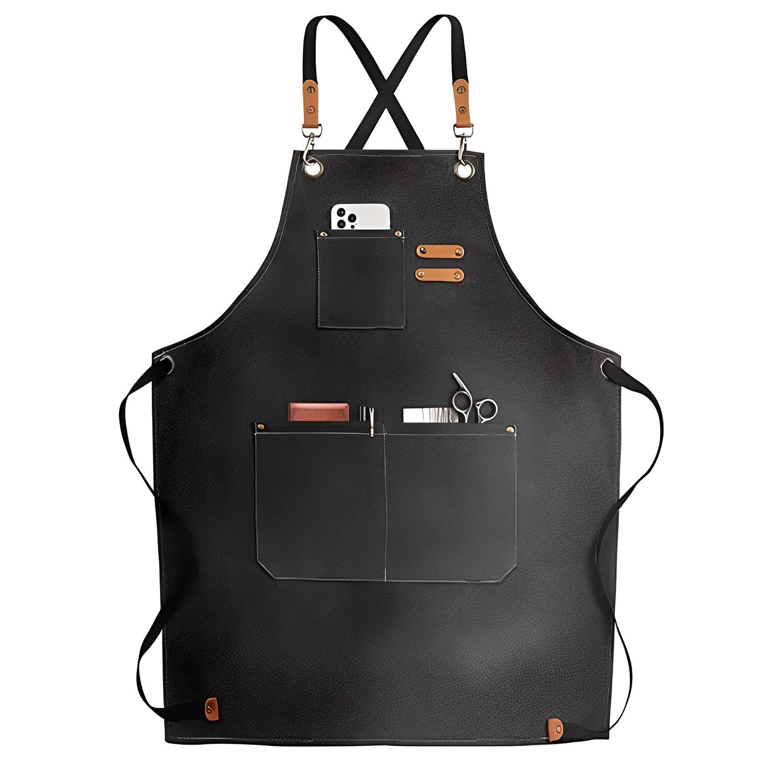 디오셀 프리미엄 심플 캔버스 포켓 앞치마 리뷰 청앞치마