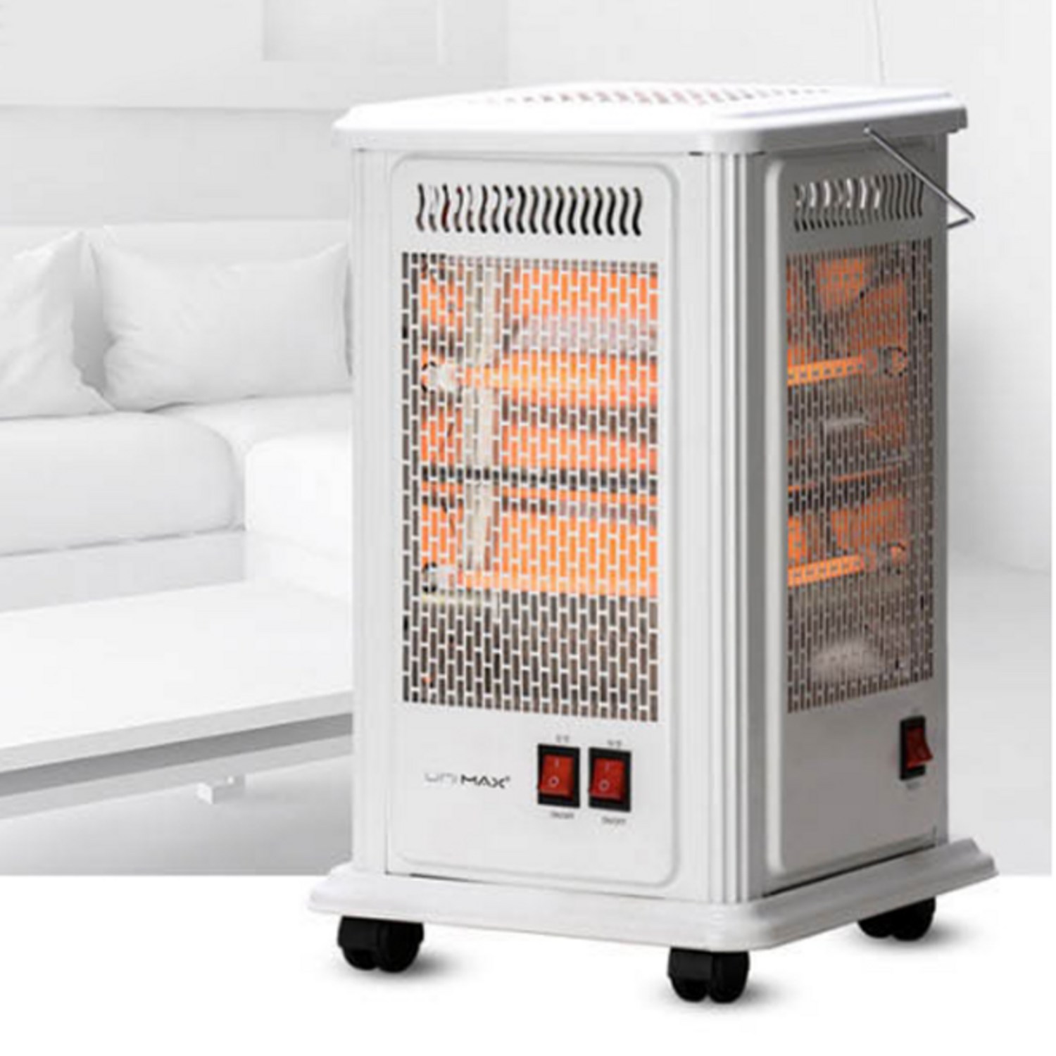 합리적인 가격으로 빈틈없는 따뜻함을, 유니맥스 오방향 전기난로