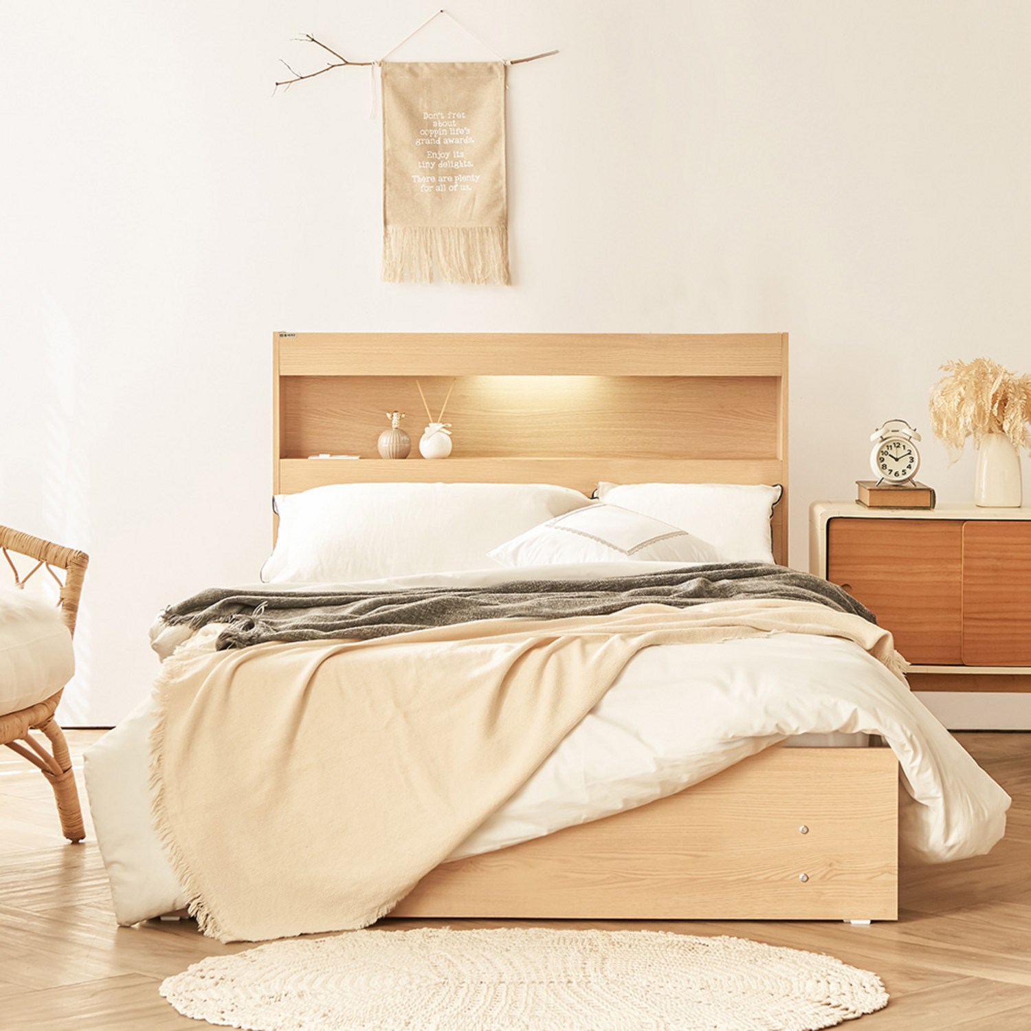 편안함과 스타일이 조화된 침실 혁명