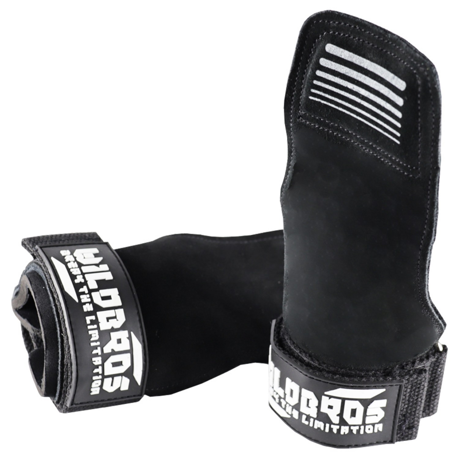 와일드브로스 리프팅 스트랩 헬스그립, 블랙