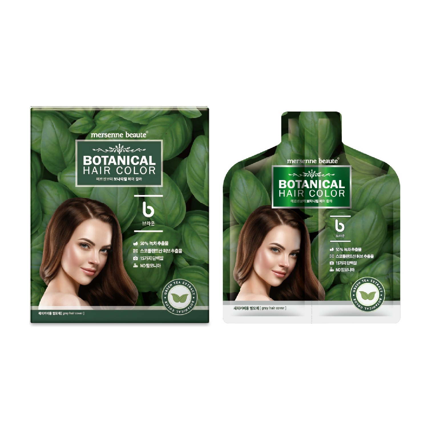 메르센보떼 보타니컬 헤어컬러로 집에서 간편하게 헤어 스타일링 하세요 메르센보떼