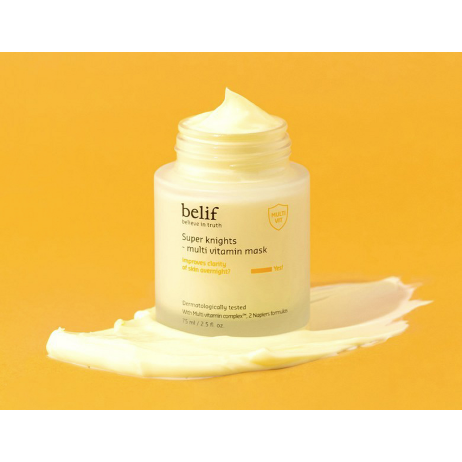 밤 사이 피부에 활력을, 빌리프 슈퍼 나이츠 비타민 마스크