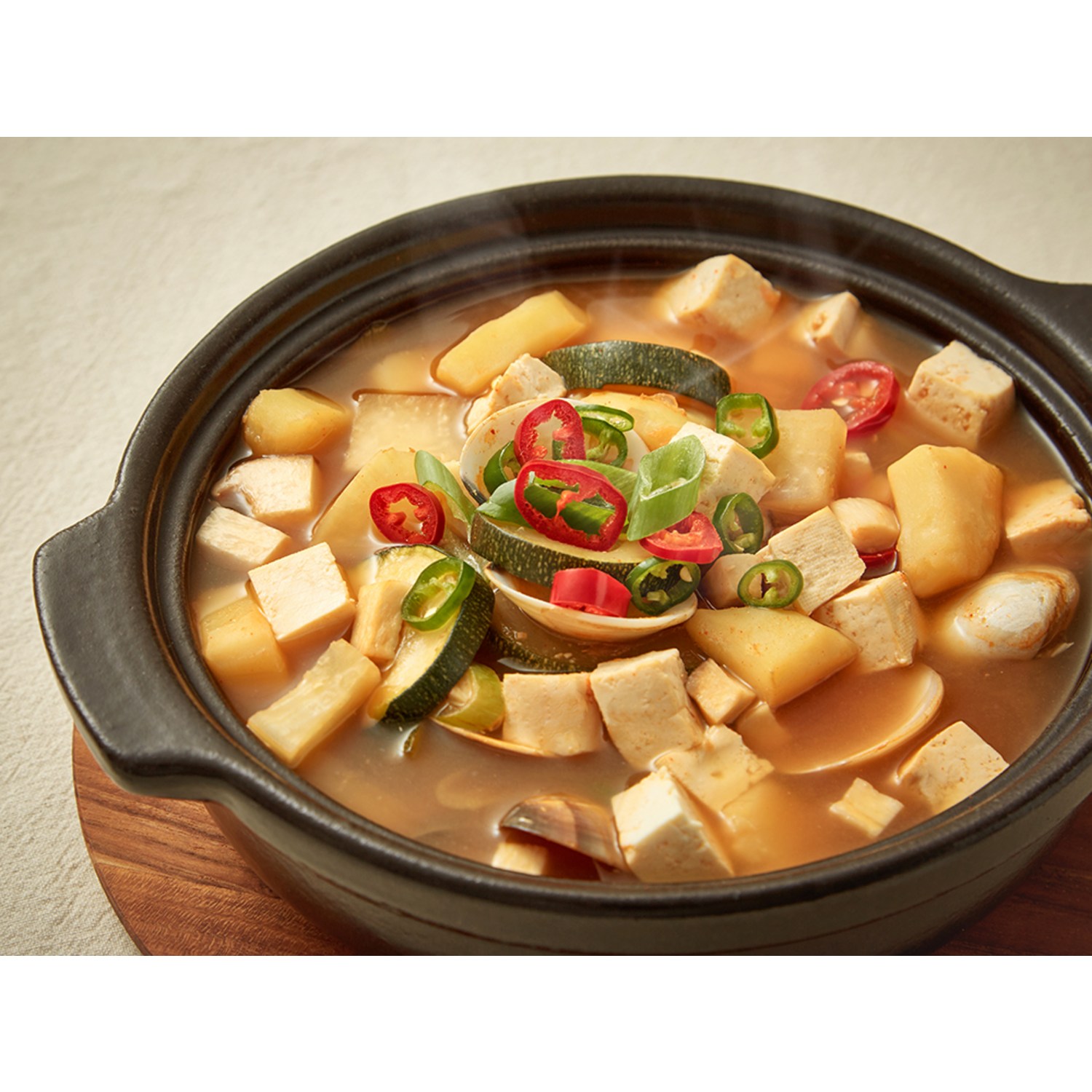 구수하고 간편한 된장찌개