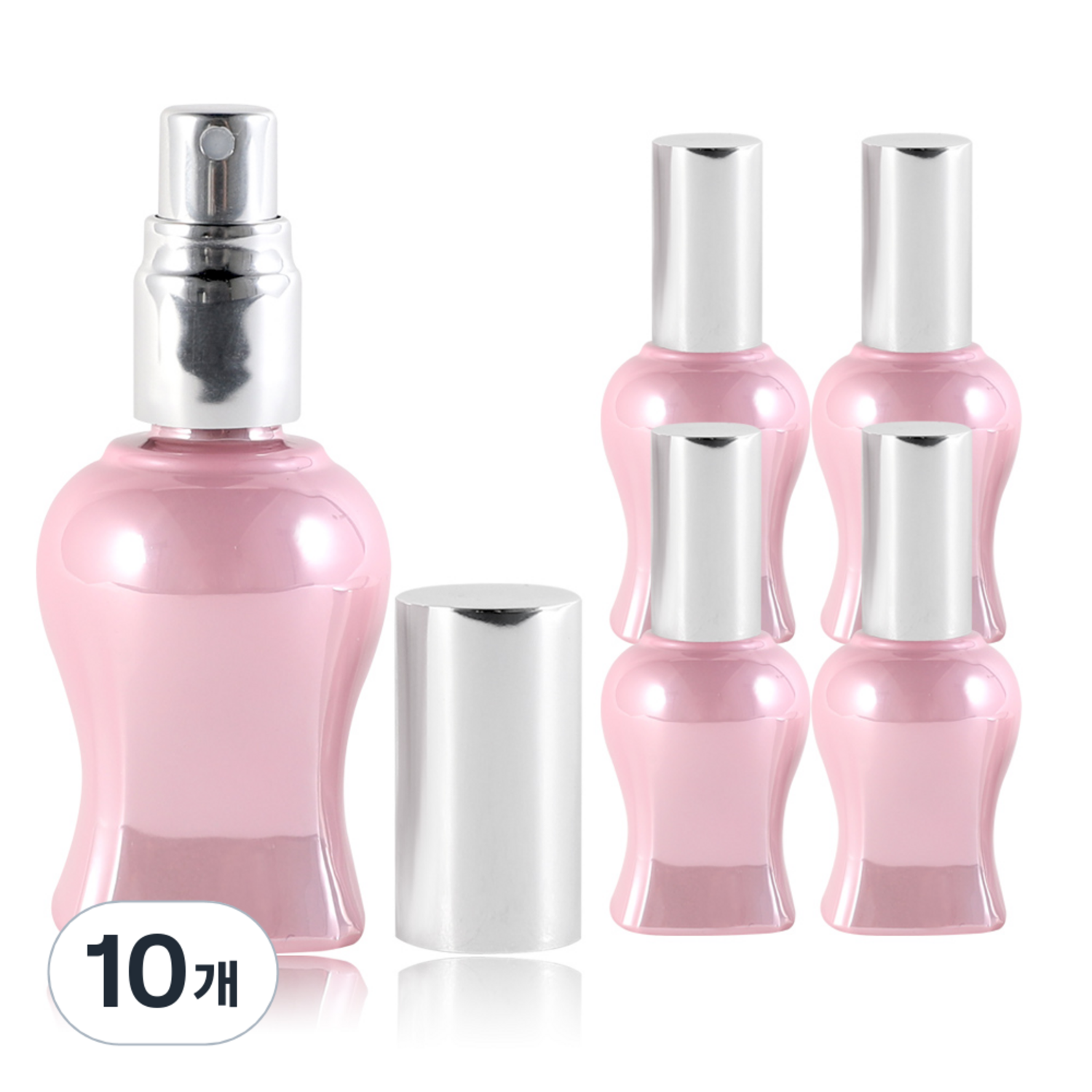 메이브라운 젤네일 매니큐어 공병 화장품 용기 11ml M08146-5, 핑크펄, 10개