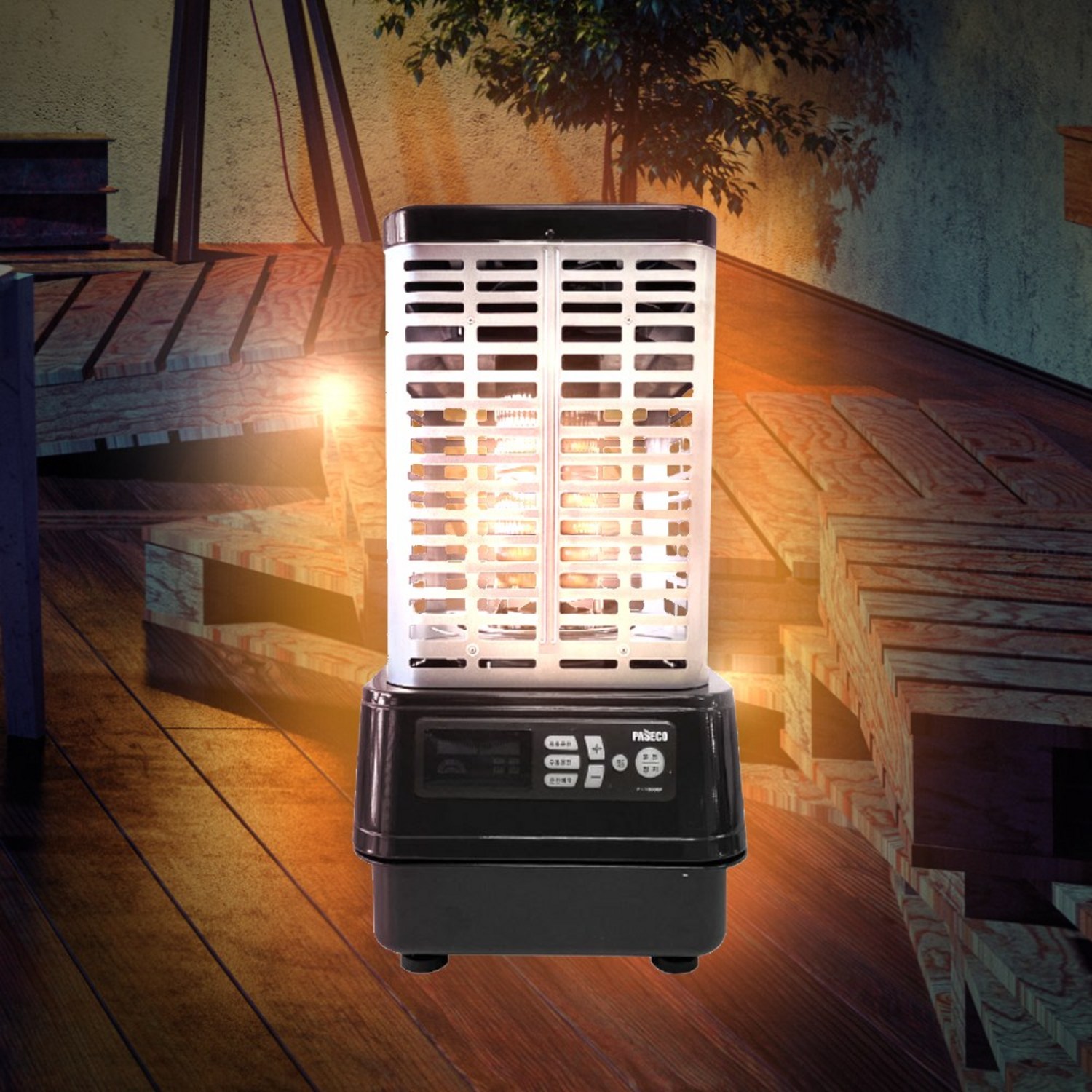 파세코 로터리히터 P-15000: 따뜻함과 감성을 더하는 겨울의 동반자