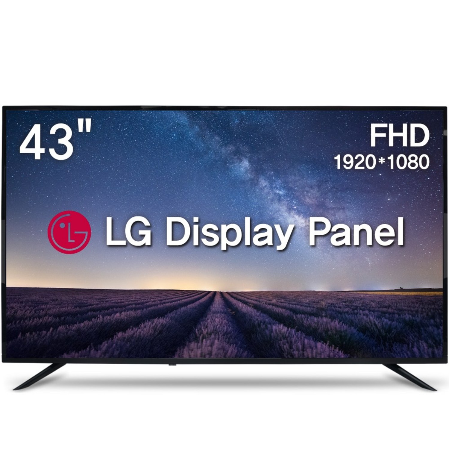 위드라이프 43인치 FHD TV 대기업정품패널 고화질티비