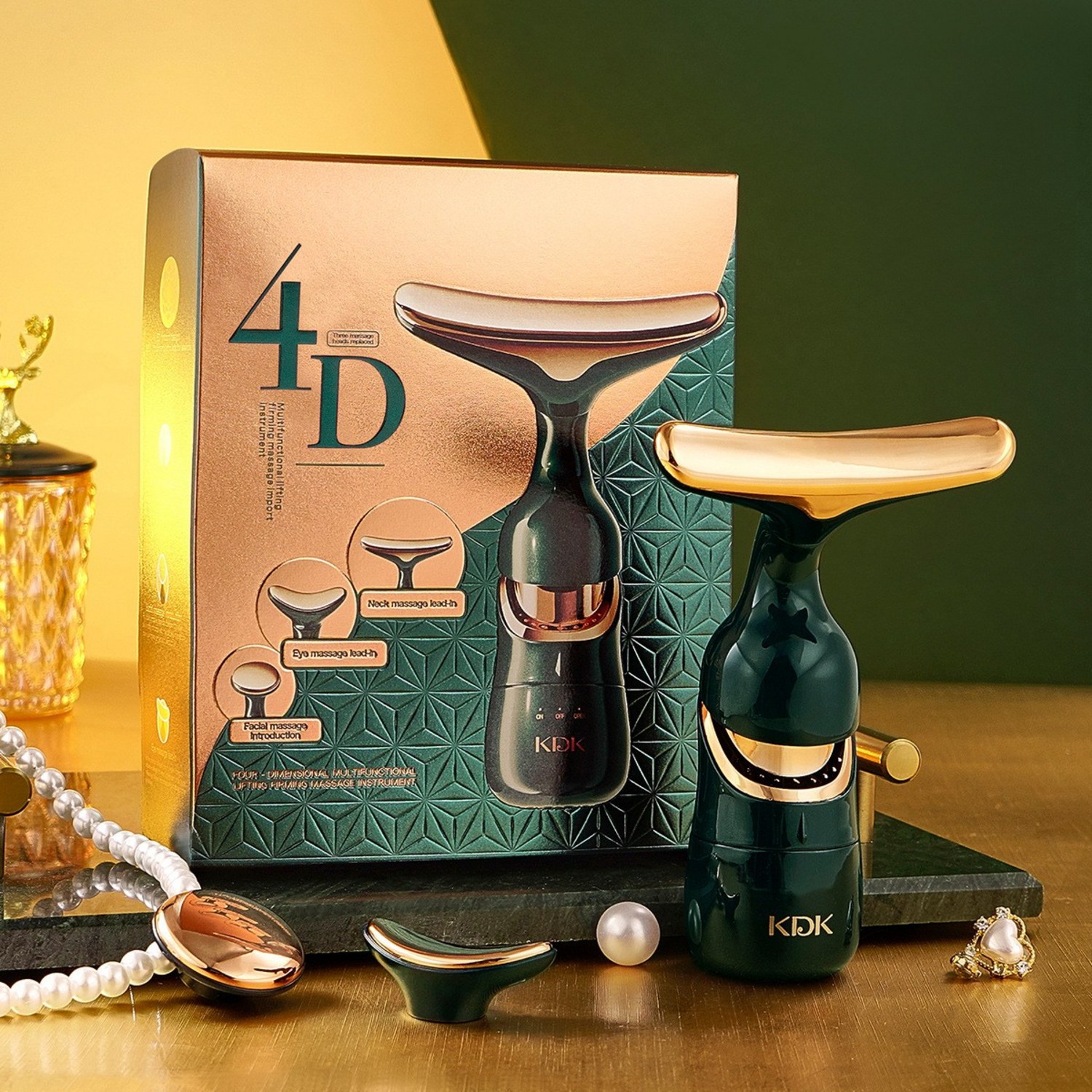 피부 흡수를 높이는 가정용 얼굴 마사지기