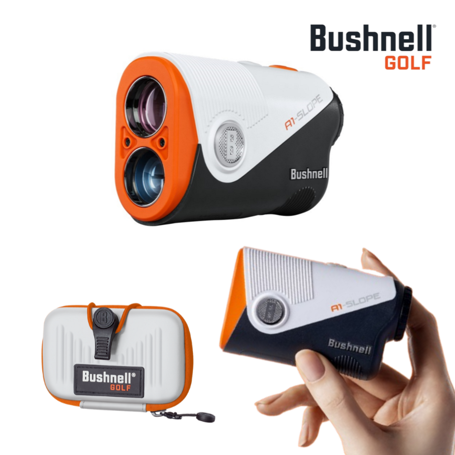 부쉬넬A1 정품 레이저 골프 거리측정기 미니 2024, 핀을 정확하게 겨냥하다 부쉬넬거리측정기