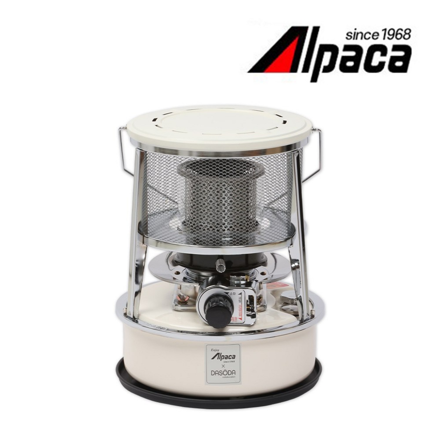 알파카 캠핑난로 DS-231S로 따뜻하고 안전한 겨울 캠핑을 완성하세요.