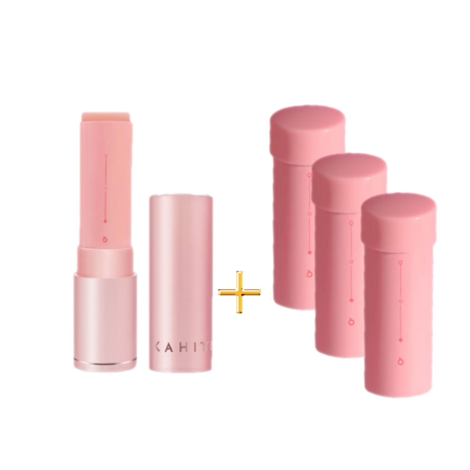 KAHI 가히 멀티밤 리필형 본품9g+리필9g 주름관리 주름개선 눈가 팔자 목 주름 속 건조 할때 간편 촉촉한 스틱, KAHI 가히 멀티밤 리필형 본품+리필3, 본품9g+리필9g+엑스틴C밤, 1개