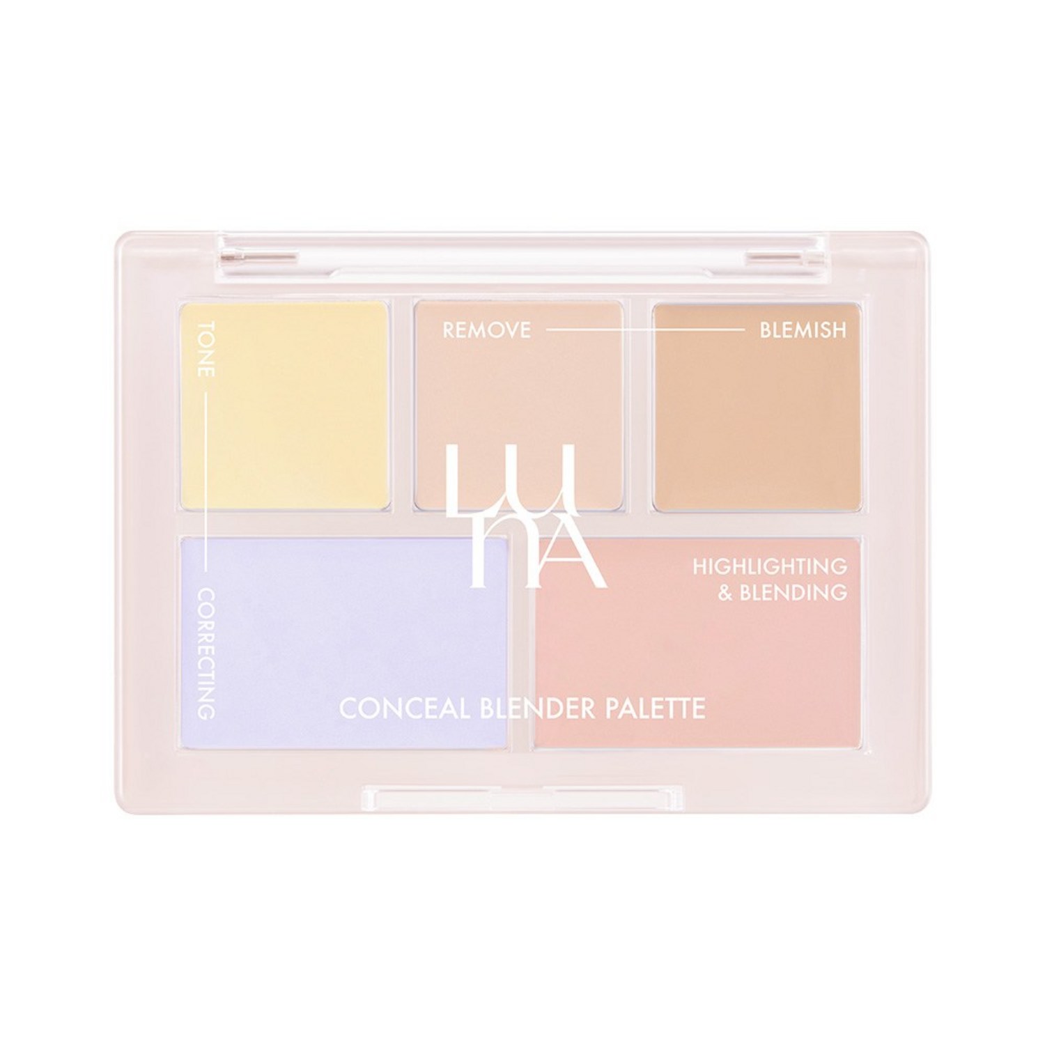 루나 컨실러 블렌더 팔레트 6g, 2호 퓨어 커버, 1개